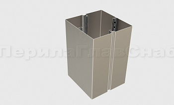 Облицовка квадратной колонны в Алматы. Готовые проекты ПерилаГлавСнаб