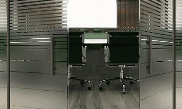 Перегородки из стекла с пленкой для офиса премиум купить в Алматы