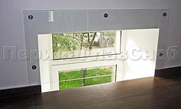 Ограждение со стеклом для окон купить в Алматы