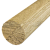 Поручень деревянный из Дуба Ø50мм -  2,0 м Премиум Ф-1662 купить в Алматы