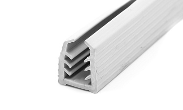 Уплотнитель в поручень с пазом 27х30 для стекла 12мм, EPDM СЕРЫЙ Фk306-G купить в Алматы Уплотнитель в поручень с пазом 27х30 для стекла 12мм, EPDM СЕРЫЙ Фk306-G купить в Алматы