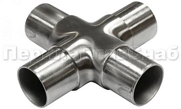 Соединение поручня Ø50.8 мм, крестовина (AISI 304) k361 купить в Алматы