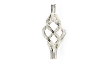 Декоративная вставка (корзинка) для стойки Ø25 мм, k388 купить в Алматы