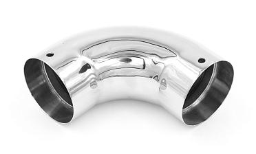 Поворот 90°, пластик./дер. поручня, (AISI 304) k259 купить в Алматы