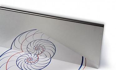 Накладка на профиль 601 (тыльная/лицевая), AISI 304 полированная k601-10  купить в Алматы