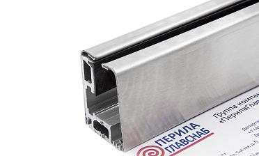 Профиль шлифованный зажимной для стекла 8-12 мм, С ОТВЕРСТИЯМИ, длина 3 м т40-6 SSS купить в Алматы