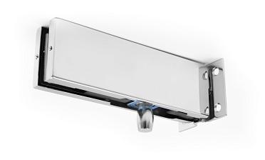 Фитинг на фрамугу с осью и монтажной пластиной, полированный t130 PSS купить в Алматы