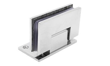 Петля для душевой кабины стена-стекло 90° 90х55 мм полированная t305-2 PSS купить в Алматы