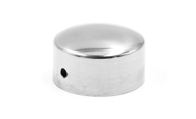 Заглушка под пластиковый (деревянный) поручень Ø49х0.4 мм полированная (AISI 304) k083 Заглушка под пластиковый (деревянный) поручень Ø49х0.4 мм полированная (AISI 304) k083