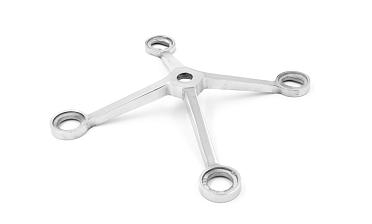 Спайдер-200 мм X-образный 4х26х38, 1х18х36/40 мм, нагрузки: 1кН, 2кН (AISI 304) k288-X купить в Алматы