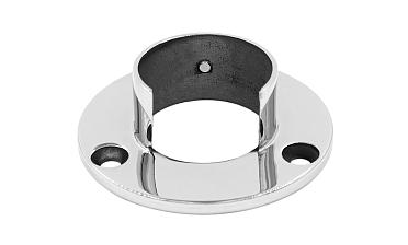 Фланец для трубы с пазом Ø42.4 мм, литой, полированный, (AISI 316) k231 купить в Алматы