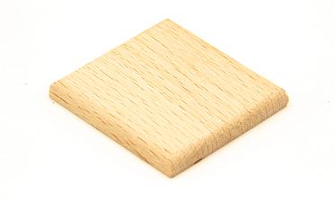 Торцевая заглушка для поручня 40х40, бук Ф-0844-2 купить в Алматы