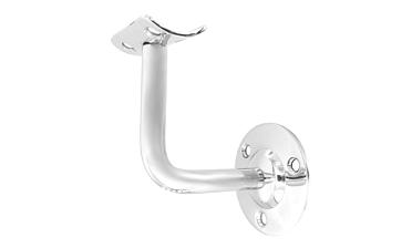 Пристенок с ложементом под Ø38.1 мм, сварной, полированный, (AISI 201) k010-6 купить в Алматы