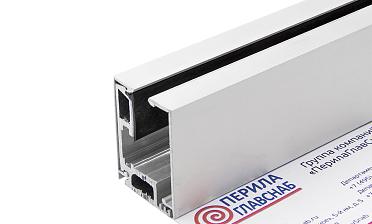 Комплект зажимного профиля для стекла 8-12 мм, анодированный, L=3000 мм т40-3 AL купить в Алматы