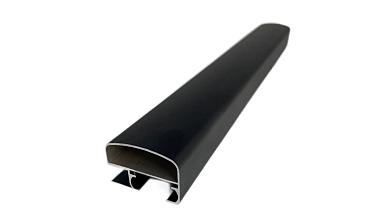 Трек для раздвижной системы на G-профиле, длина 2000мм, черный t408 BL купить в Алматы