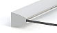 Комплект профиля козырькового анодированного, для стекла 16 мм (8+8 мм), 1000 мм  k300-16-1000