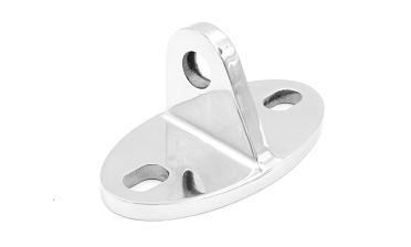 Крепление ванты(тяги) козырька к стене (AISI304), литое, полированное k658 купить в Алматы