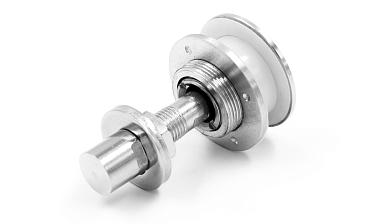 Стеклодержатель (рутель) под стекло от 16 до 24 мм, полированный (AISI 316) k274 купить в Алматы