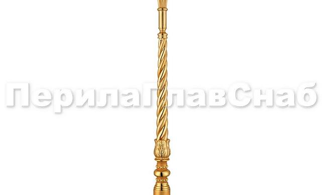 Стойка алюминиевая 'Каллиопа' золотая 918х80 k520