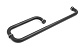 Дверная ручка 19х450х200 мм, черная, aisi 304 t626 BL