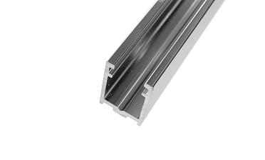 П-образный профиль 19x13, L=3000, под стекло 8 мм, алюминий полированный t758-3000 AL купить в Алматы