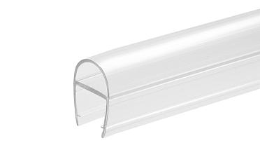 Уплотнитель для стекла 10 мм, дверь-стекло 2200 мм t216 купить в Алматы