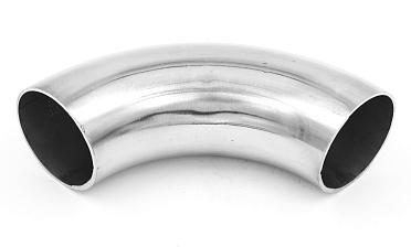 Длинный отвод поручня под сварку Ø50.8х180х1.5 мм, длина 180 мм, полированный 400 Grit, (aisi 304) k021-11 купить в Алматы