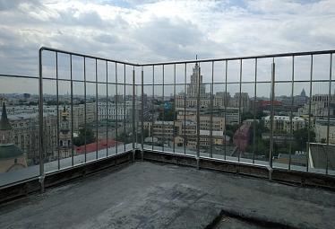 Ограждения с вертикальным заполнением купить в Алматы