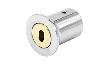 Соединитель стена-труба 19 мм, цинк-хром полированный t907 Pzn купить в Алматы Соединитель стена-труба 19 мм, цинк-хром полированный t907 Pzn купить в Алматы