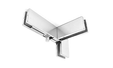 Фитинг угловой с осью и ребром жесткости, правый, шлифованный t141R SSS купить в Алматы