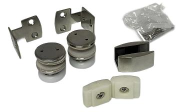 Комплект раздвижной системы на G-профиле, полированный t407 купить в Алматы