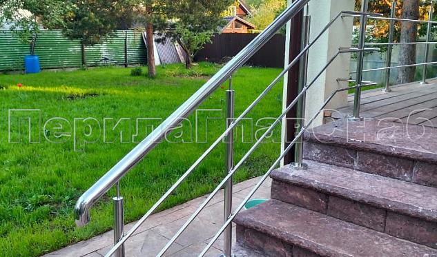 Перила с тремя ригелями в Алматы. Готовые проекты ПерилаГлавСнаб