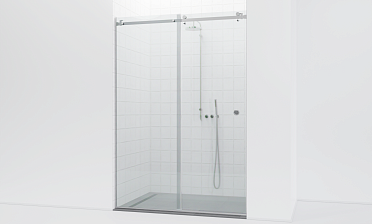 Комплект фурнитуры для душевой перегородки в проеме на профиле с раздвижной дверью t562-1 купить в Алматы