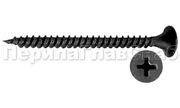 Саморез 3,5х35 д/гипсокартона черн. М-3619 купить в Алматы