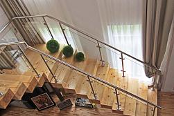 Стеклянные перила для колодезных лестниц в Алматы. Готовые проекты ПерилаГлавСнаб - фото 11