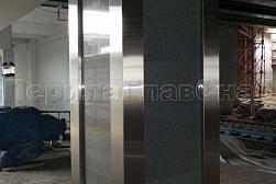 Облицовка колонн нержавеющей сталью в Алматы. Готовые проекты ПерилаГлавСнаб - фото 9