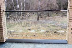 Стеклянные перила для балконов в Алматы. Готовые проекты ПерилаГлавСнаб - фото 42