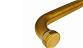 Дверная ручка 25х400х200 мм, под золото, AISI 304 t626-25 Gold
