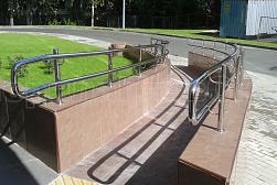 Поручни для инвалидов из нержавеющей стали в Алматы. Готовые проекты ПерилаГлавСнаб - фото 4