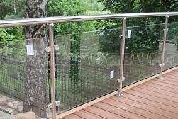 Перила и ограждения для террас в Алматы. Готовые проекты ПерилаГлавСнаб - фото 23