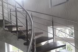 Перила и ограждения из нержавейки и дерева в Алматы. Готовые проекты ПерилаГлавСнаб - фото 1