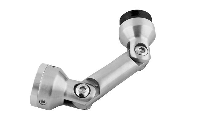 Крепление стекло-стена, штанга 60mm, под зенковку tt201-60 SSS 7