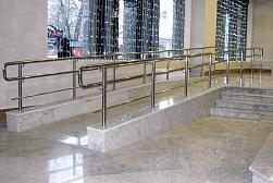 Поручни для инвалидов из нержавеющей стали в Алматы. Готовые проекты ПерилаГлавСнаб - фото 13