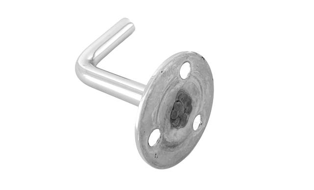 Пристенок без ложемента, вынос 70х45, Ø48х3мм, сварной, полированный, (AISI 304) k009-999 3