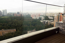 Цельностеклянные ограждения для крыш в Алматы. Готовые проекты ПерилаГлавСнаб - фото 13