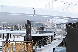 Ограждения для лестниц в Алматы. Готовые проекты ПерилаГлавСнаб - фото 15