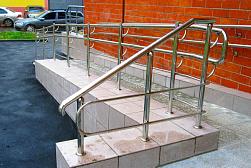 Поручни для инвалидов из нержавеющей стали в Алматы. Готовые проекты ПерилаГлавСнаб - фото 16