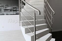 Перила для лестниц из металла в Алматы. Готовые проекты ПерилаГлавСнаб - фото 7