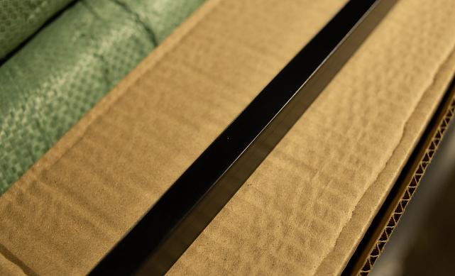 П-образный профиль 19x13, L=2200, алюминий ,черный, уценка t756 BL-У 5