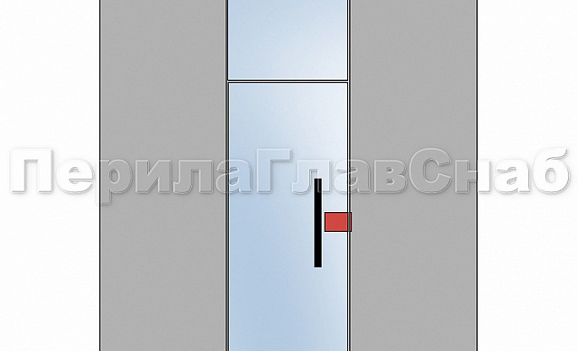 Защелка с ответной частью на стену и пол, шлифованная, вырез 17 t138 SSS 3 Защелка с ответной частью на стену и пол, шлифованная, вырез 17 t138 SSS 3